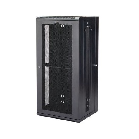 GABINETE ABISAGRADO DE PARED STARTEECH.COM RK2620WALHM 26U 90KG NEGRO