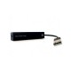 HUB USB BROBOTIX USB 2.0, COLOR NEGRO, DE 4 PUERTOS