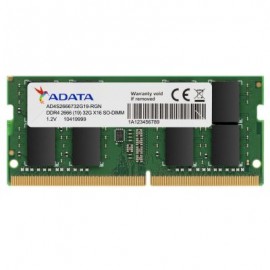 MEMORIA ADATA SODIMM 16GB DDR4 2666 Mhz (AD4S2666716G19-SGN)