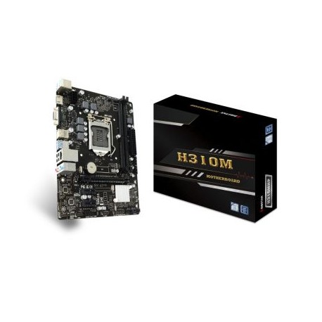 TARJETA MADRE BIOSTAR H310MHP LGA1151 MICRO ATX DDR4 USB 3.1