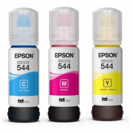 KIT BOTELLAS DE TINTA EPSON T544 3 COLORES CMY