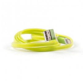CABLE LIGHTNING A USB NACEB TECHNOLOGY VERDE, APPLE, 1 M