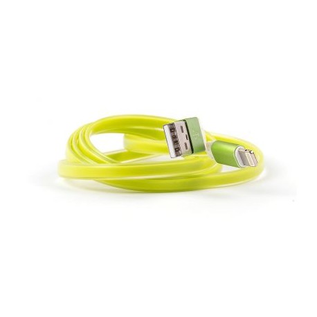 CABLE LIGHTNING A USB NACEB TECHNOLOGY VERDE, APPLE, 1 M