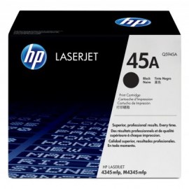 TONER HP 45A NEGRO PARA LASERJET 4345 (Q5945A) 18000 PÁGINAS
