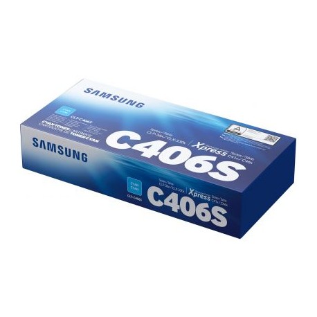 CARTUCHO TONER SAMSUNG CLT-C406S CIAN