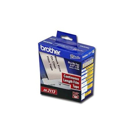 ROLLO DE CINTA PAPEL BROTHER DK2113 62MM X 15.2M