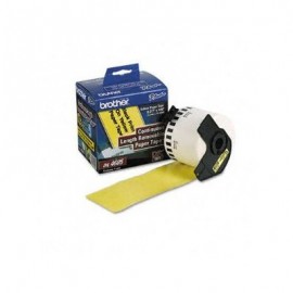 ETIQUETAS BROTHER DK4605 AMARILLO/BLANCO