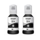 KIT BOTELLAS DE TINTA EPSON T504 2 NEGRO