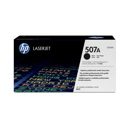 CARTUCHO HP 507A NEGRO PARA M551/570/575 (CE400A)