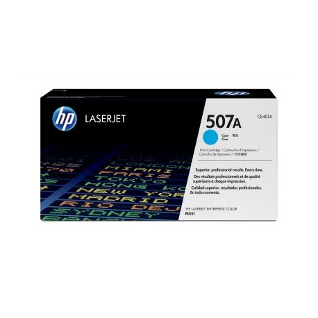 CARTUCHO HP 507A CYAN PARA M551/570/575 (CE401A)