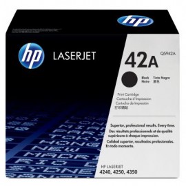 TÓNER HP 42X 20,000 NEGRO Q5942X