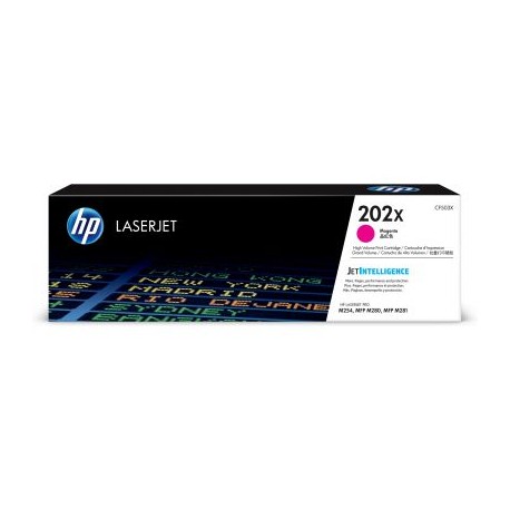TONER HP 202X MAGENTA 2,500 PÁGINAS CF503X