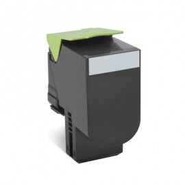 TONER LEXMARK 80C8HK0 NEGRO 4,000 PAG