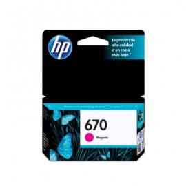 CARTUCHO HP 670 MAGENTA PARA 4615/3525/4625/5525 (CZ115AL)