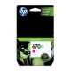 CARTUCHO HP 670XL MAGENTA PARA 4615/3525/4625/5525 (CZ119AL)