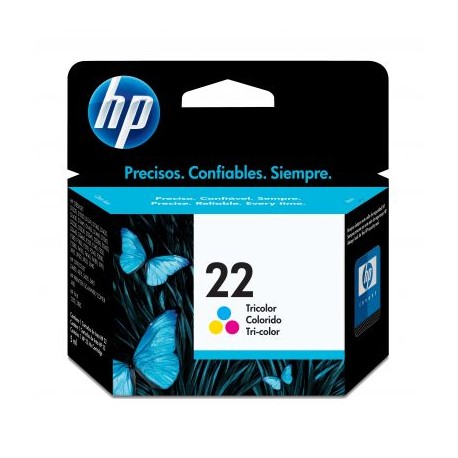 CARTUCHO HP 22 TRICOLOR PARA D1320/DSC1410 (C9352AL)