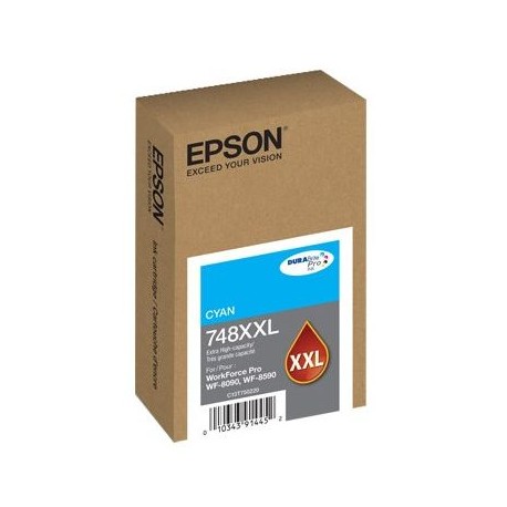 CARTUCHO EPSON 748 XXL CYAN T748XXL220