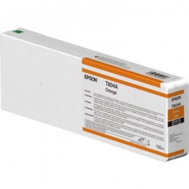 CARTUCHO DE TINTA NARANJA EPSON T804A00 ULTRACHROME HD 700ML