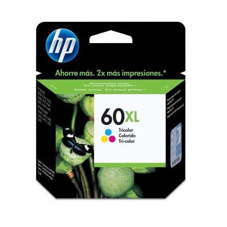 CARTUCHO HP 60XL TRICOLOR PARA D1660/2660 F4400 (CC644WL)