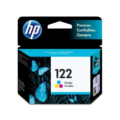CARTUCHO HP 122  TRICOLOR P/DESKJET 1000/2000/3050 (CH562HL)