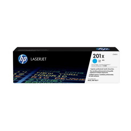 TONER HP 201X CIAN ALTO RENDIMIENTO LASERJET M252/MFPM277 (CF401X)