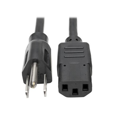 CABLE DE ALIMENTACION PARA PC 18AWG 5-15P A C13 1.2M P006-004