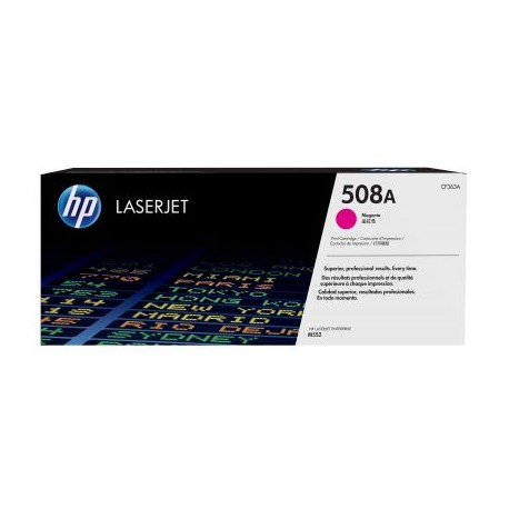 TONER HP 508A MAGENTA 5000 PAGINAS P/M552 (CF363A)