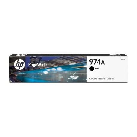 CARTUCHO ORIGINAL PARA PAGEWIDE HP 974A NEGRO 3000 PAG (L0R96AL)