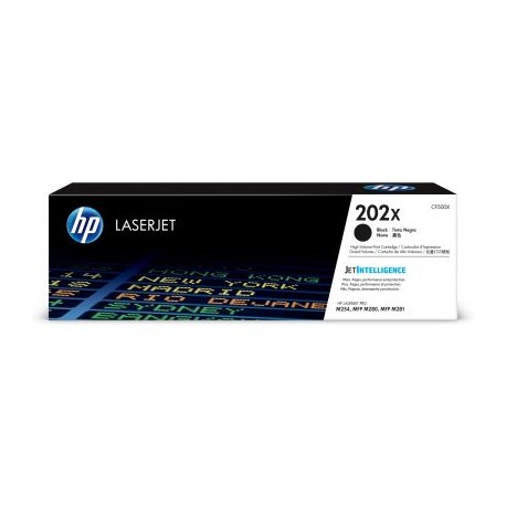 TONER HP 202X NEGRO 3200 PÁGINAS CF500X