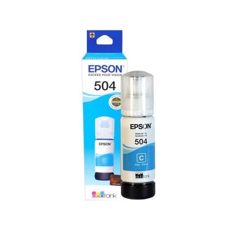 BOTELLA TINTA EPSON T504220 P/L4150/L4160 CYAN