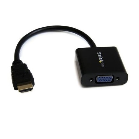 ADAPTADOR CONVERT VIDEO HDMI A VGA 1920X1200 1080P  STARTECH HD2VGAE2