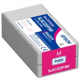 CARTUCHO EPSON COLORWORKS TM-C3500 SJIC22P MAGENTA (C33S020582)