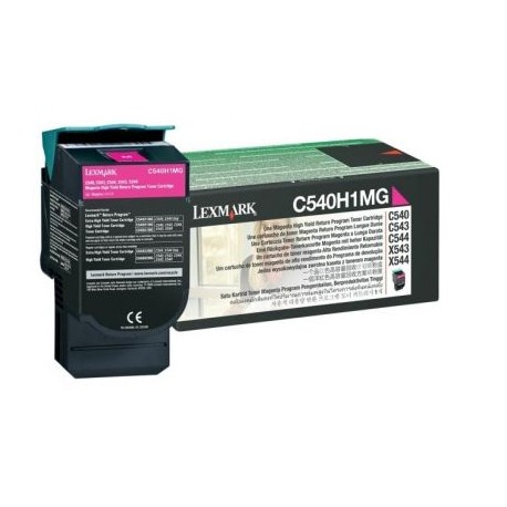 TONER LEXMARK C540H1MG 2000 PAGINAS MAGENTA