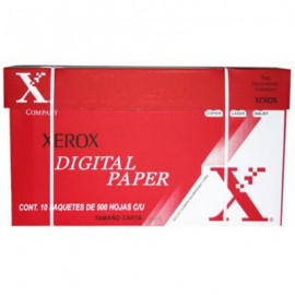 PAPEL BOND XEROX ECOLOGICO CARTA 75G/M2 CAJA 10PAQ 500 HOJAS 003M02010