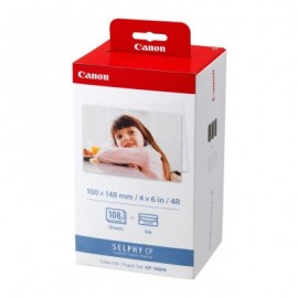 PAPEL TERMICO CANON 4X 108 HOJAS P/SELPHY CP800 CP900 (3115B001AA)