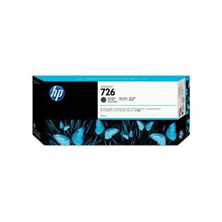 CARTUCHO DE TINTA DESIGNJET HP 726 300ML NEGRO MATE CH575A CH575A