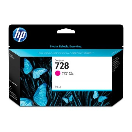 CARTUCHO DE TINTA DESIGNJET HP 728 130ML MAGENTA F9J66A F9J66A