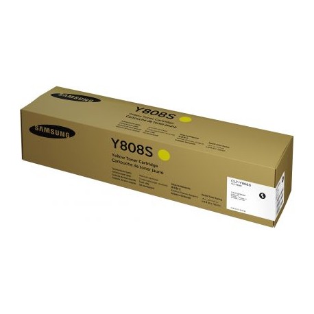 CARTUCHO TONER SAMSUNG CLT-Y808S AMARILLO 20K PAGS