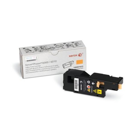 CARTUCHO P/PHASER 6000/6010 AMARILLO (106R01633)