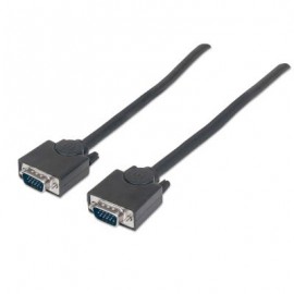 CABLE MONITOR SVGA MANHATTAN 8MM HD15M-M  1.8M 311731