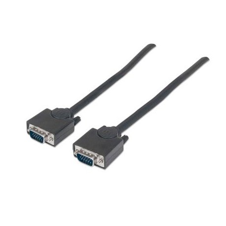 CABLE MONITOR SVGA MANHATTAN 8MM HD15M-M  1.8M 311731
