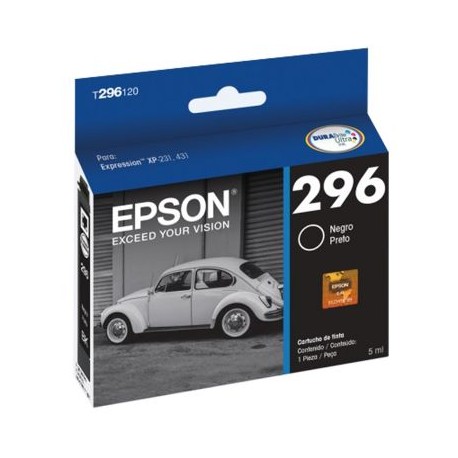 CARTUCHO EPSON T296120 NEGRO PARA XP-231 / XP-431