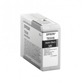 CARTUCHO DE TINTA NEGRA EPSON T850800 HEAVYDUTY MBLK 80ML