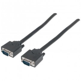CABLE MONITOR SVGA MANHATTAN 8MM HD15M-M  4.5M 312721