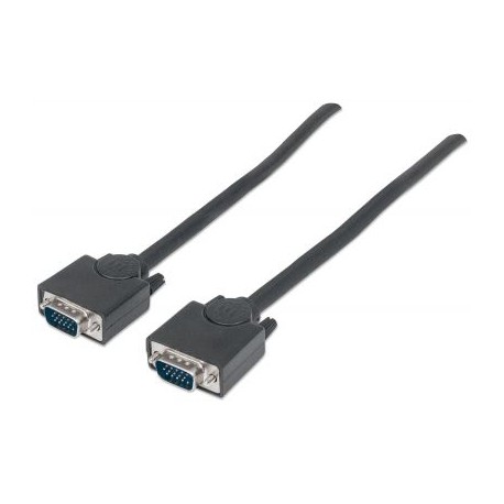 CABLE MONITOR SVGA MANHATTAN 8MM HD15M-M  4.5M 312721