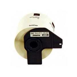 ROLLO DE ETIQUETA BROTHER DK1202 PRE-CORTADA 2.4" x 3.9" (62mm x 100 m