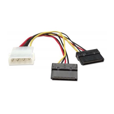 CABLE DE CORRIENTE MANHATTAN SATA EN "Y" 349369
