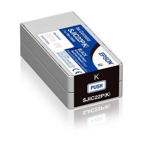 CARTUCHO EPSON COLORWORKS TM-C3500 SJIC22P NEGRO (C33S020577)