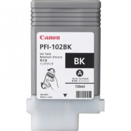 TANQUE DE TINTA CANON PFI-102 BK,IPF500,600,605,610,NEGRO 0895B001AA