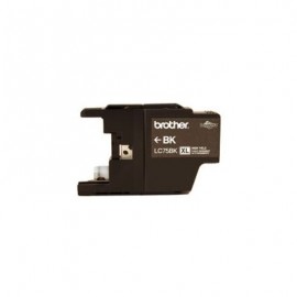 CARTUCHO NEGRO BROTHER LC75BK 600 PÁG. MFCJ5910DW/MFCJ6510DW/MFCJ6710D